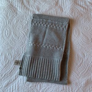 UGG Gray Knit Scarf